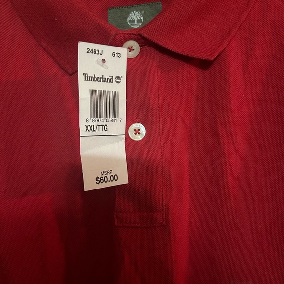 Timberland Men’s Polo Shirt NWT - Picture 3 of 4